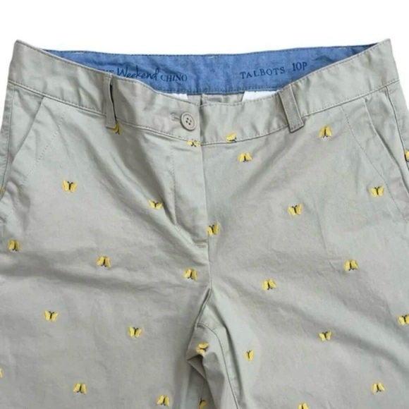 Talbots The Weekend Chino Pants Jeans Women's Size 10P - Picture 3 of 6